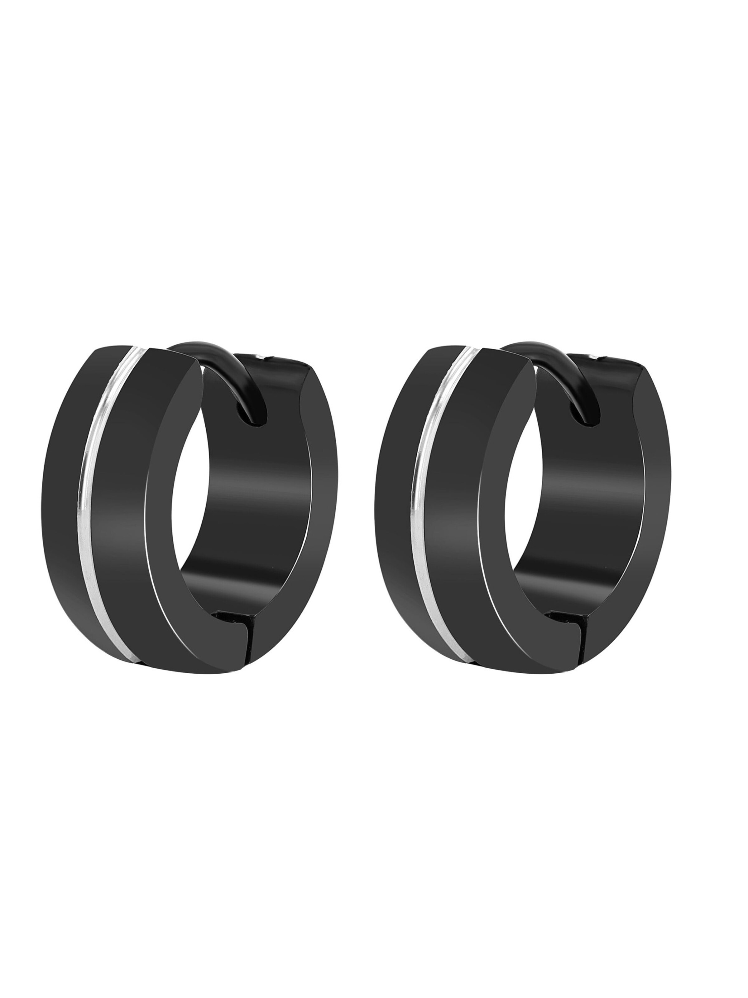 Akzent Earrings 'Tye, hautverträglich' in Black