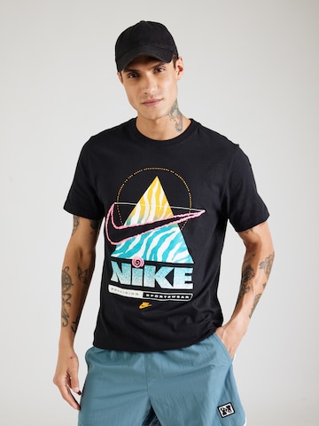 Nike Sportswear Футболка 'BRANDRIFF' в Черный: спереди