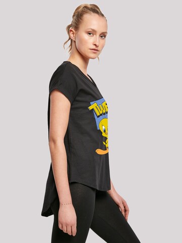 F4NT4STIC Shirt 'Classic Tweetie Pie' in Zwart