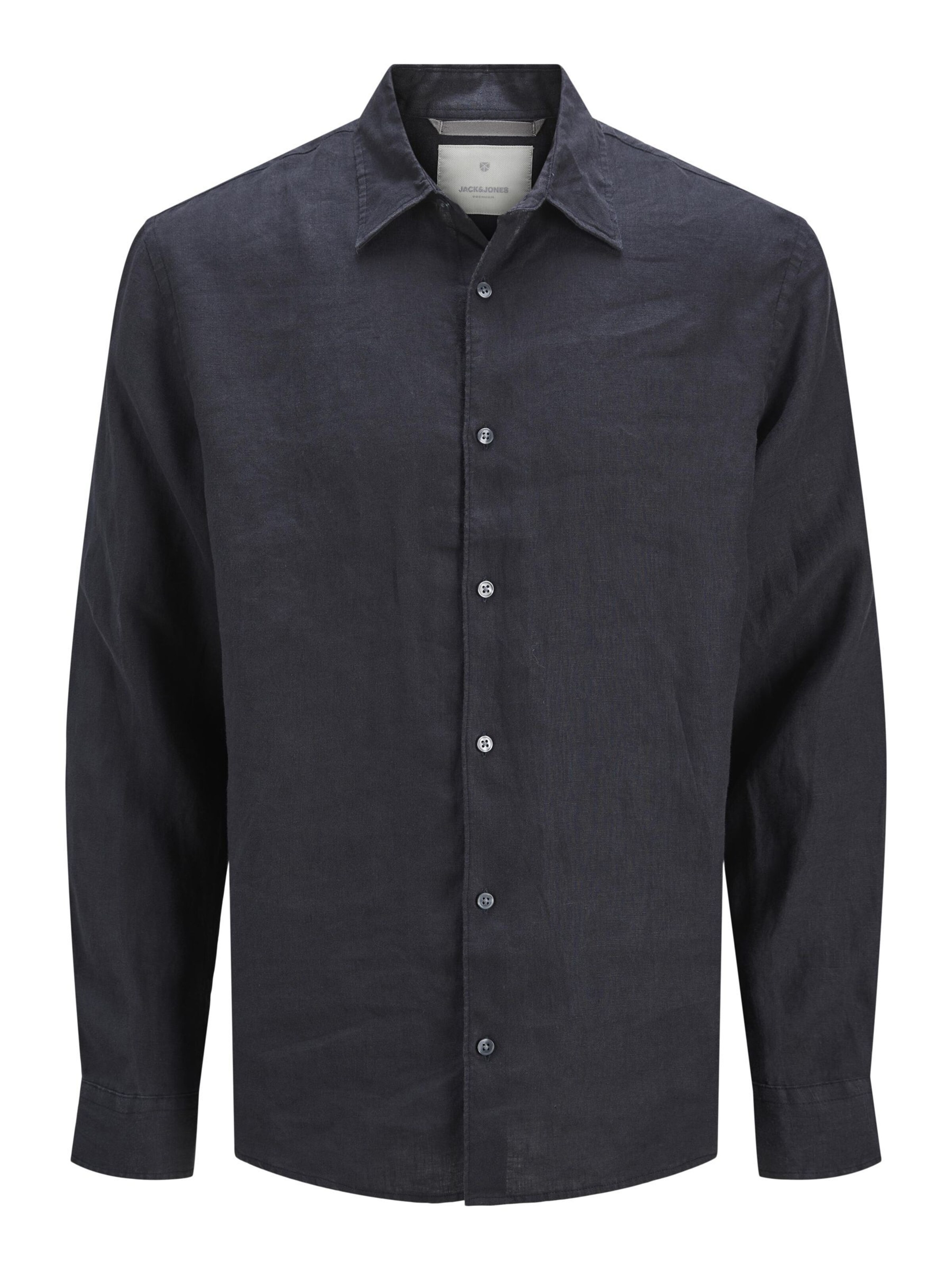 JACK & JONES Button Up Shirt in Blue: front