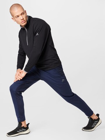 ADIDAS SPORTSWEAR Slimfit Športne hlače 'Hiit ' | modra barva