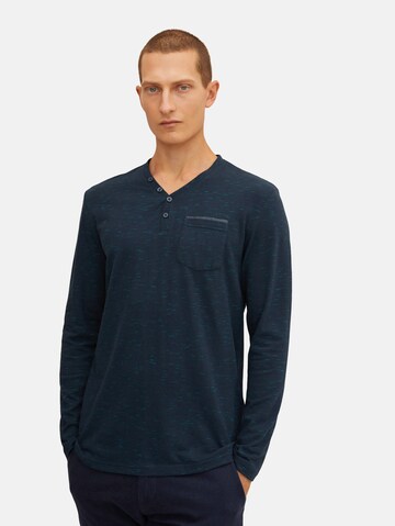 TOM TAILOR Shirt in Blau