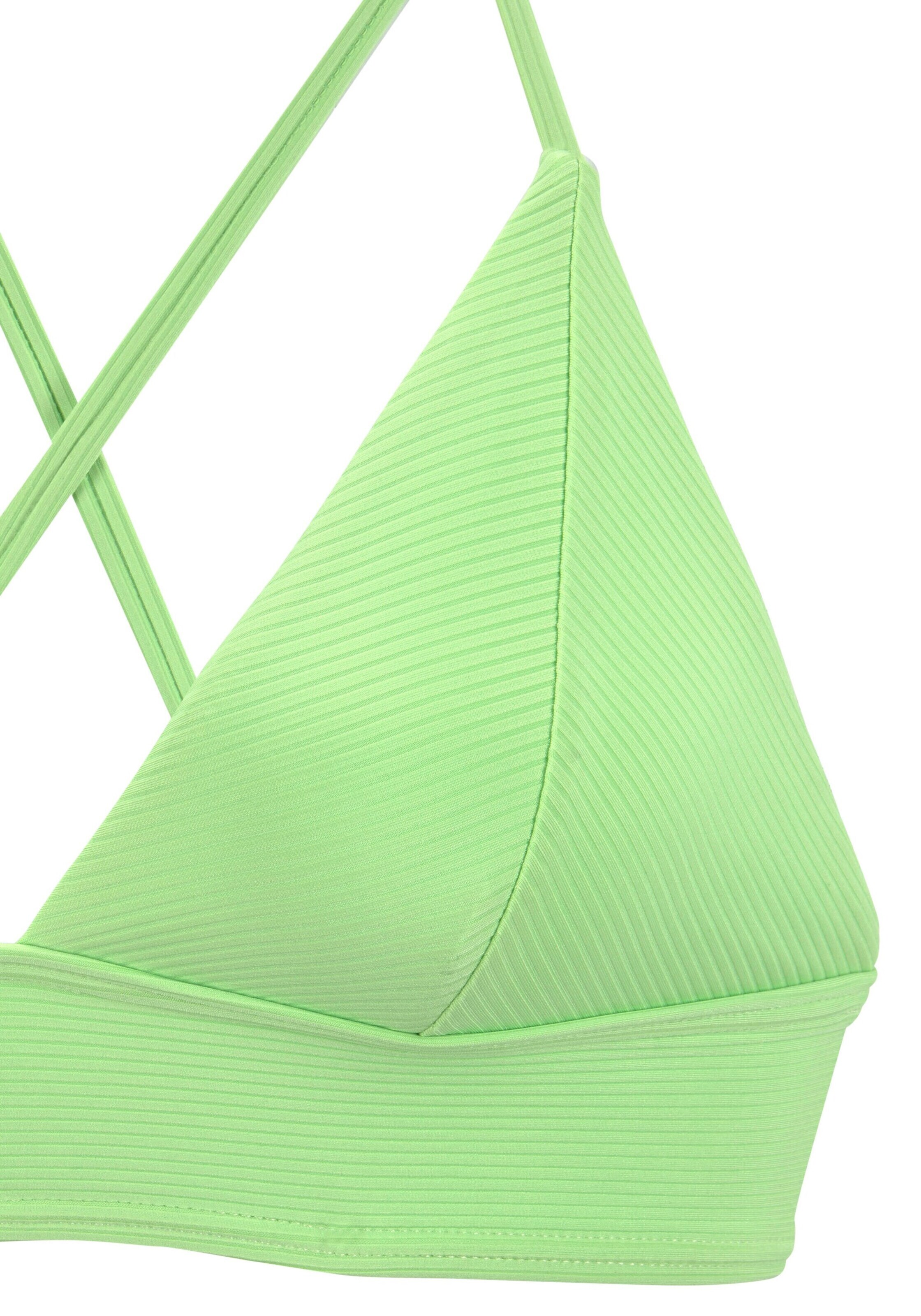 VENICE BEACH - Triangular Top de biquíni em verde