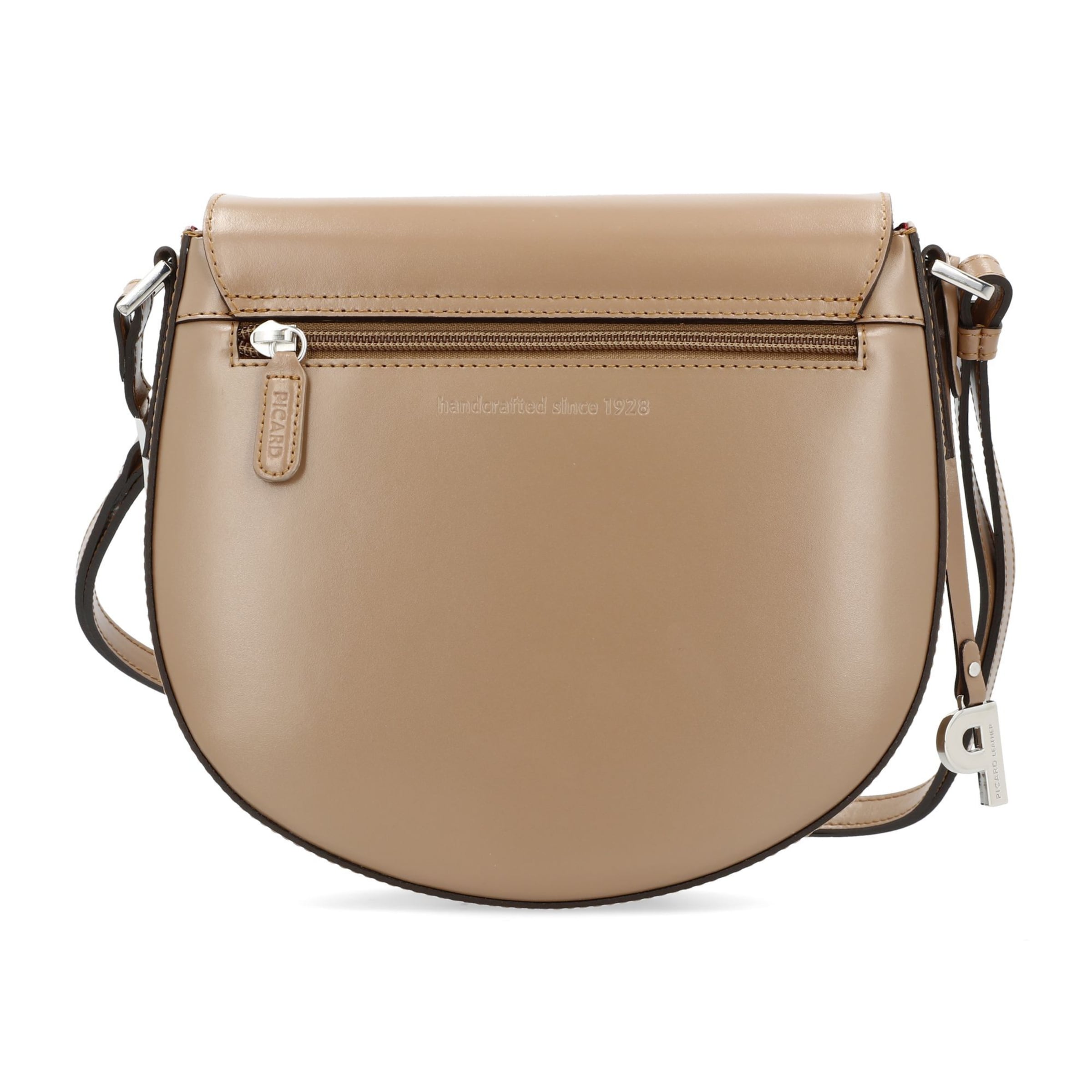 Picard Crossbody Bag 'Black Tie' in Beige