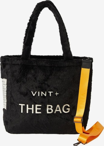 Cabas 'Fluffy Bag Big' VINT+ en noir : devant