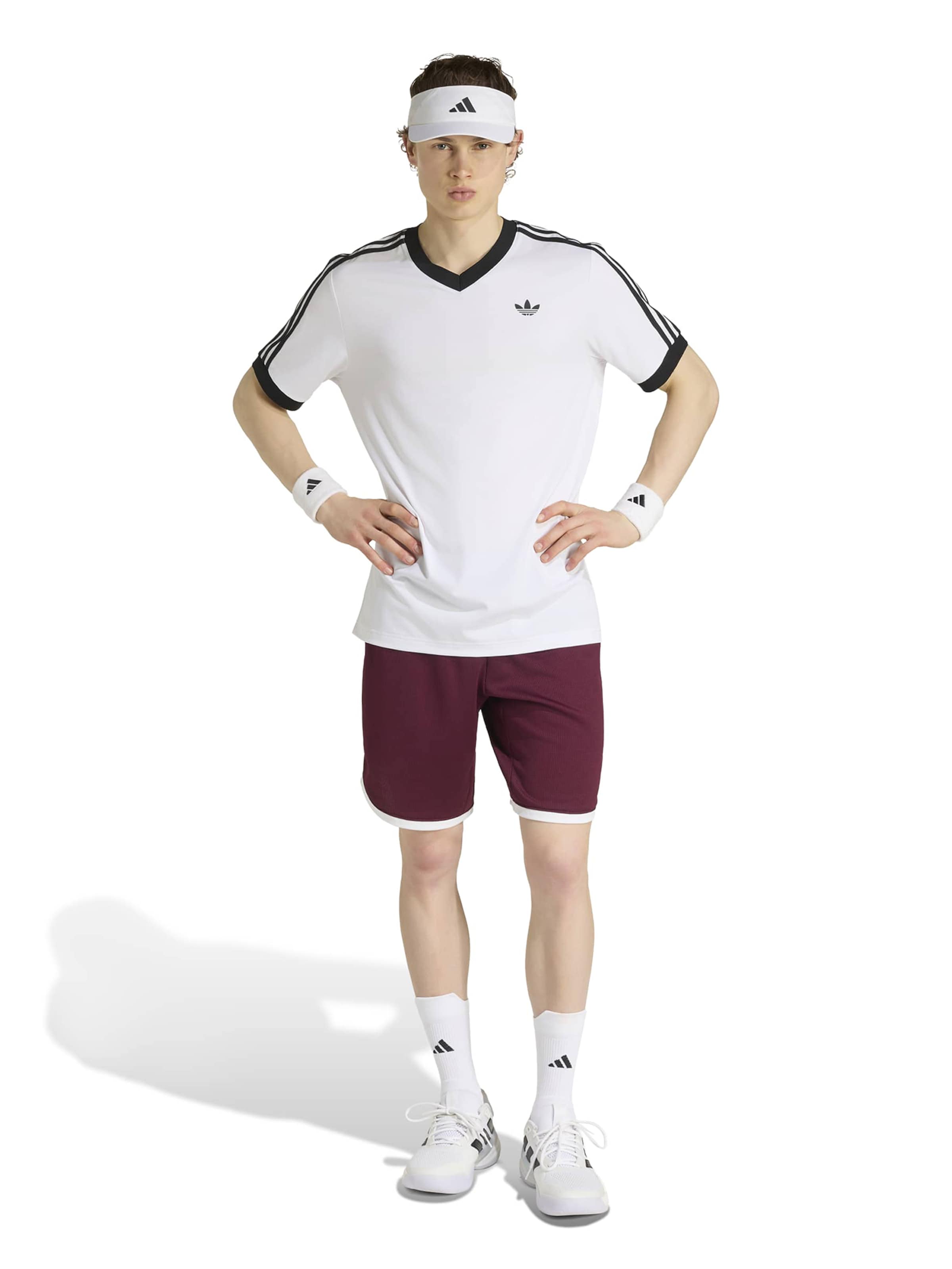 Loosefit Pantalon de sport 'Classics' ADIDAS PERFORMANCE en rouge