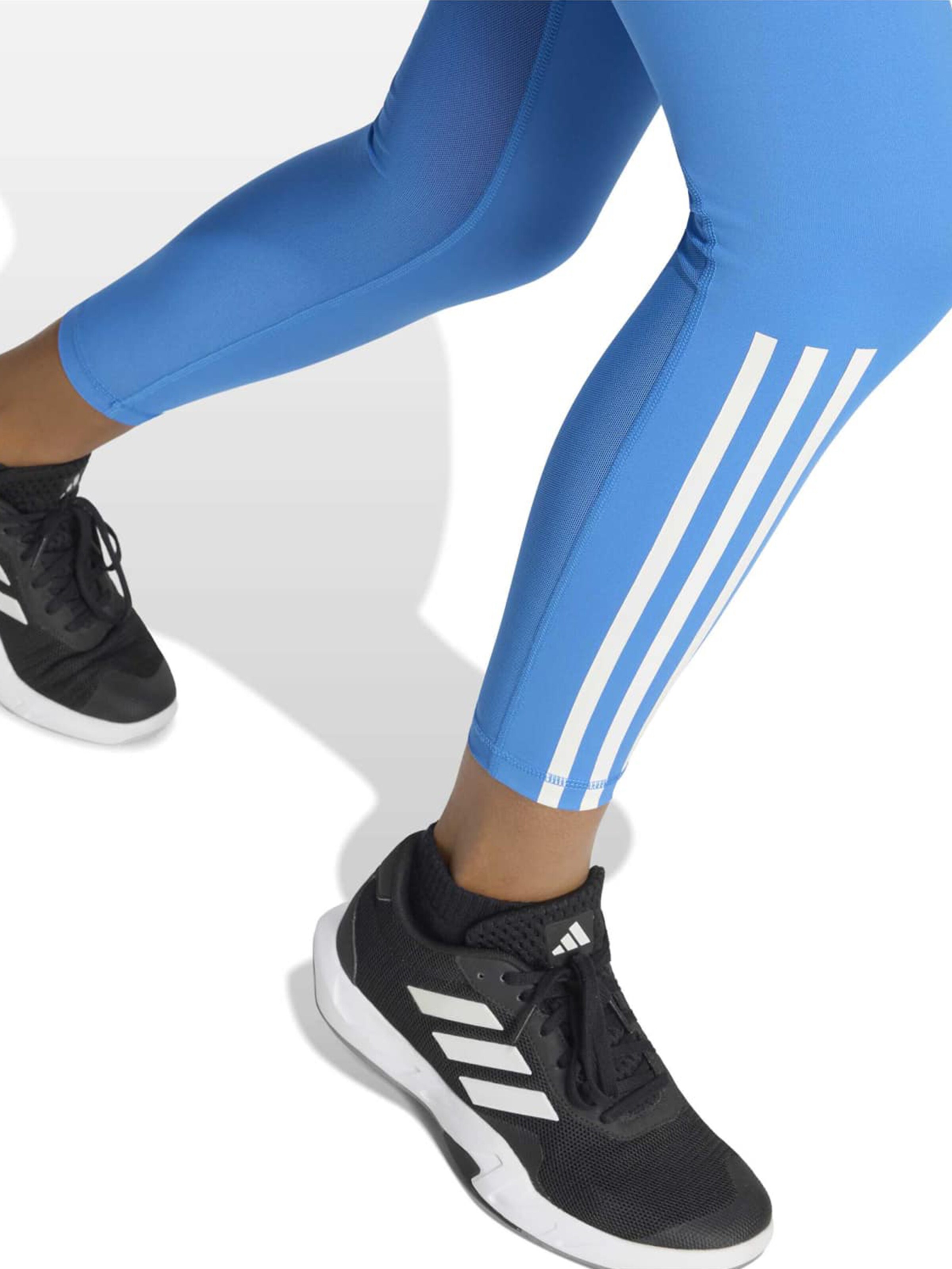 ADIDAS PERFORMANCE - Skinny Pantalón deportivo en azul