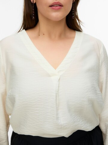 Vero Moda Curve - Blusa en blanco