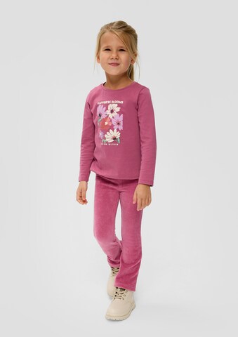 s.Oliver Shirt in Roze: voorkant