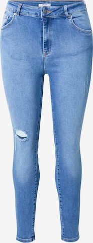 ABOUT YOU Curvy Skinny Fit Дънки 'Hanna' в синьо: отпред
