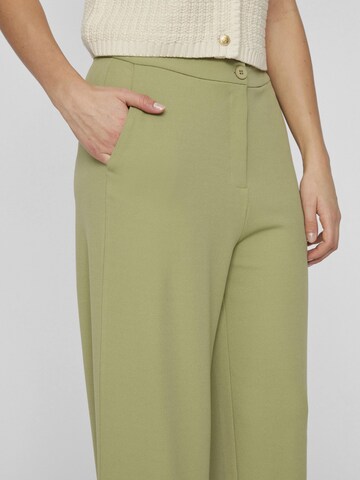 VILA Wide leg Broek in Groen