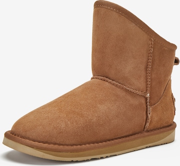 Australia Luxe Collective - Botines en marrón: frente