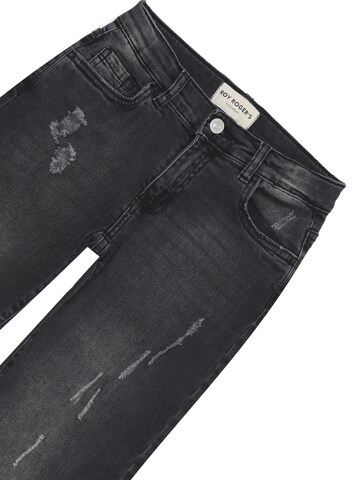 Roy Rogers Wide Leg Jeans 'STRAIGHT' in Schwarz