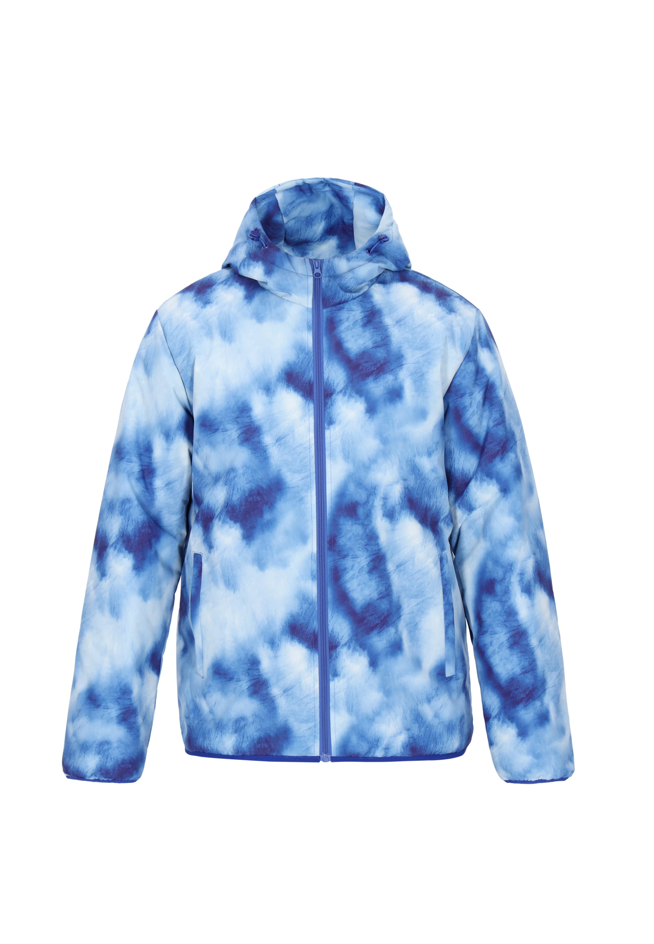 Mo ATHLSR Φθινοπωρινό και ανοιξιάτικο μπουφάν σε μπλε: μπροστά