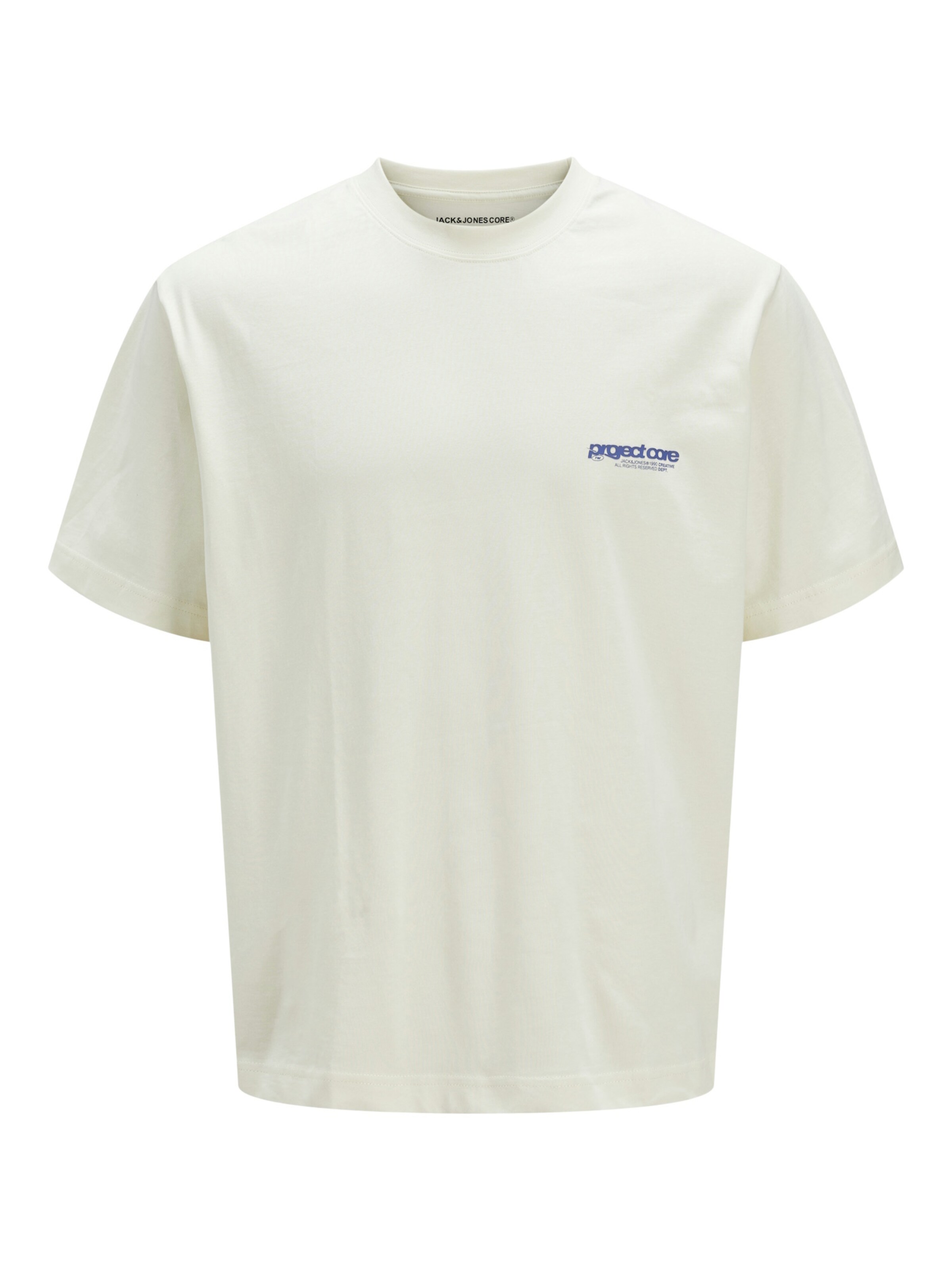 Jack & Jones Junior Μπλουζάκι 'Union Back' σε λευκό: μπροστά