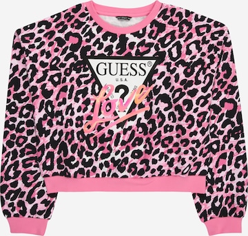 GUESS Sweatshirt in Pink: Vorderseite