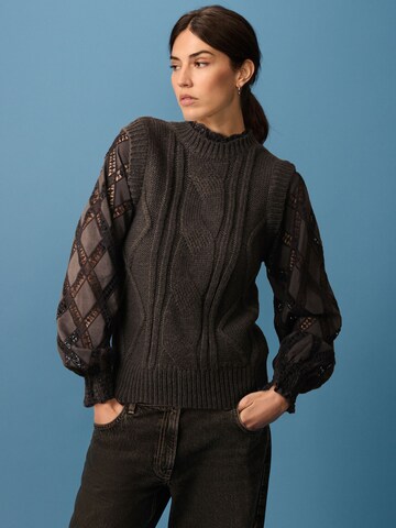 Next Sweater in Grey: front
