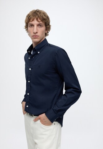 BOSS Slim fit Ing 'ROAN' - kék