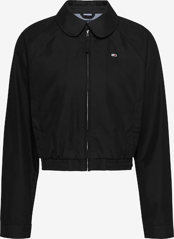 Giacca di mezza stagione di Tommy Jeans in nero: frontale