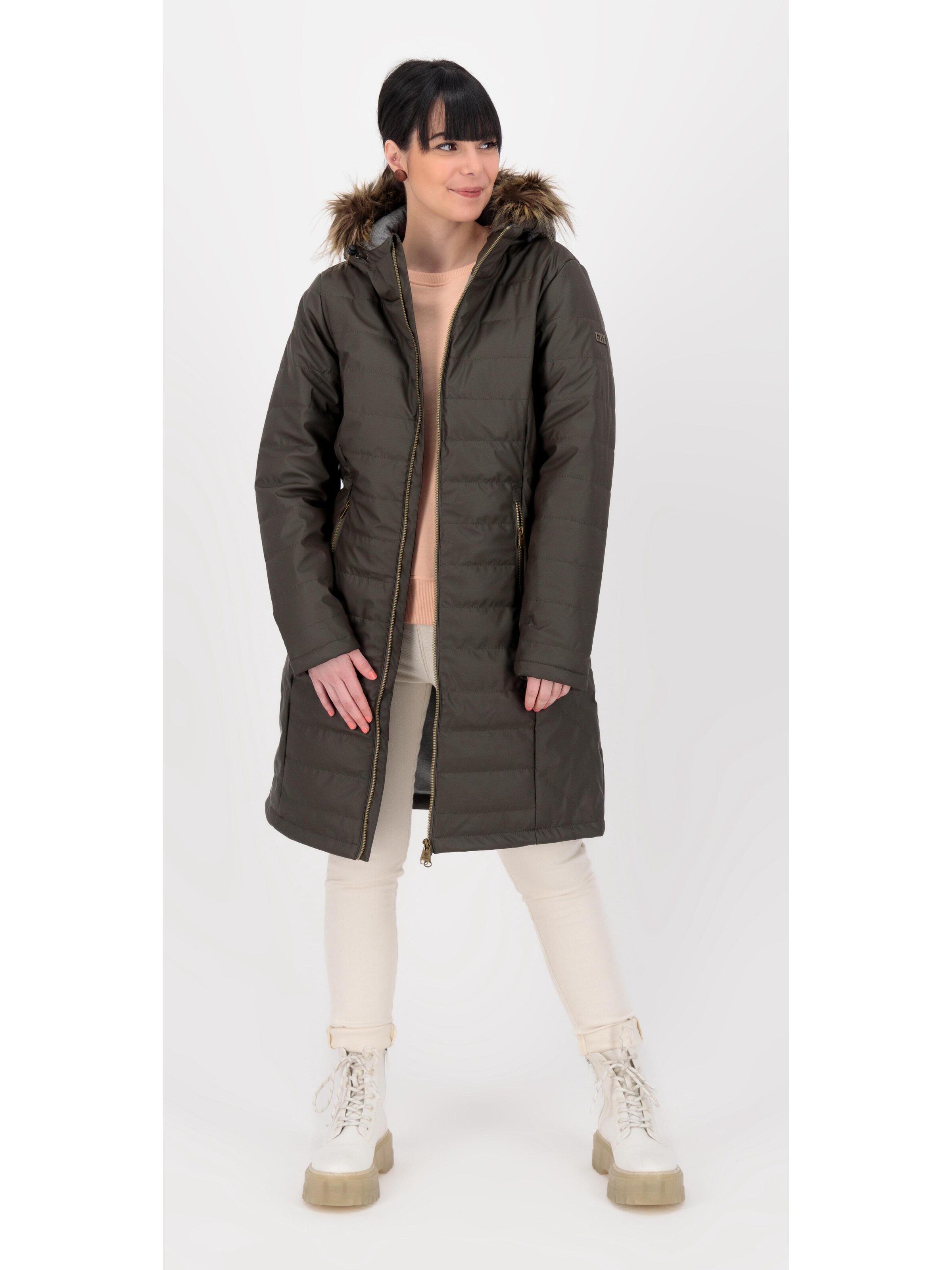 KILLTEC Outdoormantel 'GW 12' in Groen