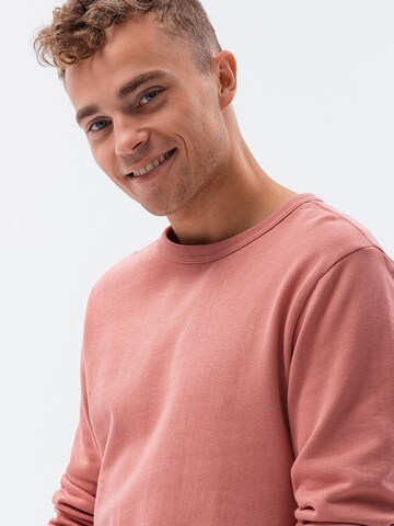 Ombre Sweatshirt 'B1146' in Pink