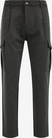 WE Fashion Pantalon cargo en gris foncé, Vue avec produit
