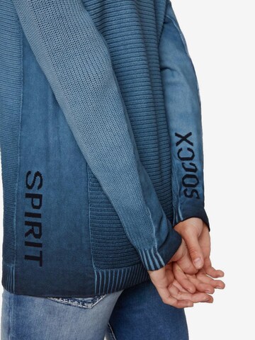 Soccx Sweater 'Into The Blue' in Blue