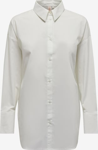 ONLY Блуза 'OLIVIA VERA' в бяло: отпред