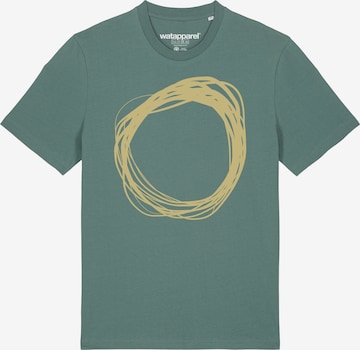 Maglietta ' Kreis ' di Watapparel in verde: frontale