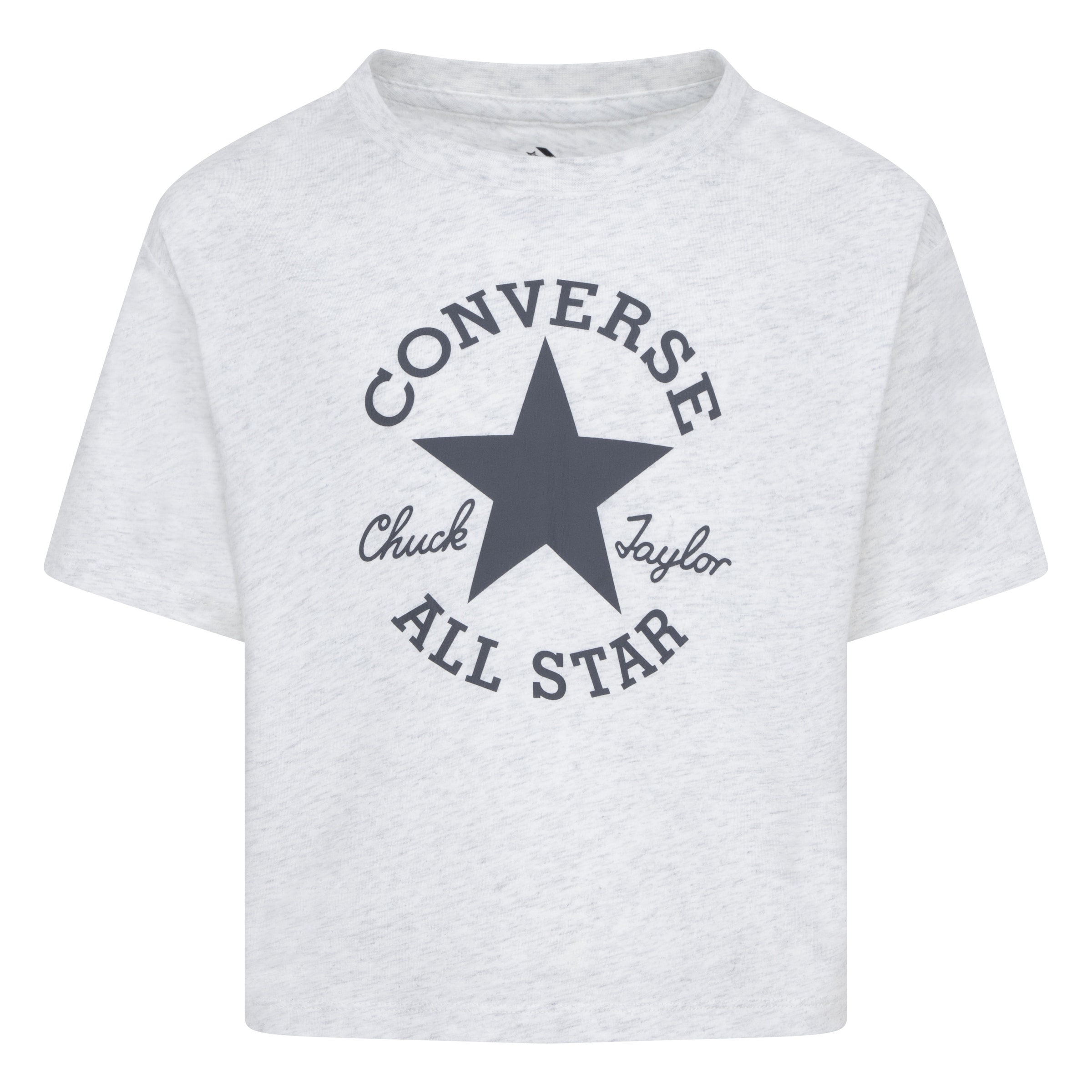 T-Shirt CONVERSE en gris : devant