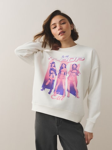 Next - Sudadera en blanco: frente