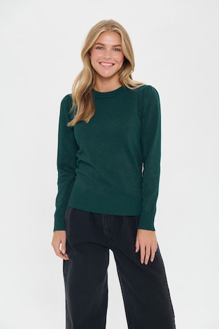 SAINT TROPEZ Pullover 'Kila' i grøn: forside