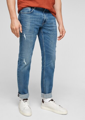 s.Oliver Regular Jeans in Blauw: voorkant