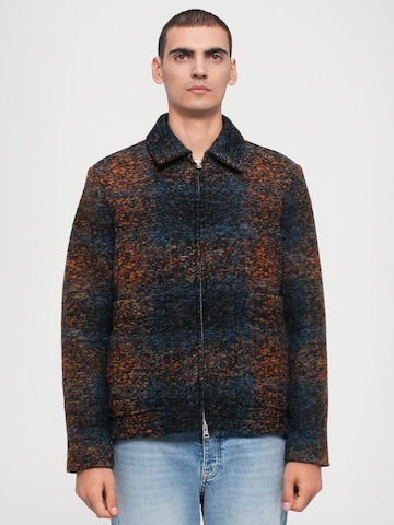 NN07 - Chaqueta de entretiempo 'Gael' en azul: frente