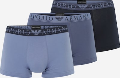 Emporio Armani Boxers en bleu marine / bleu fumé / bleu-gris, Vue avec produit