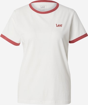 LeeMajica 'RINGER' - bijela boja: prednji dio