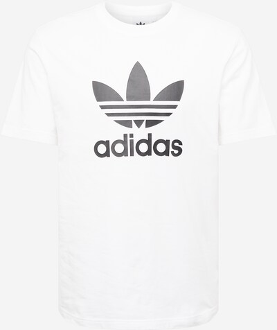 ADIDAS ORIGINALS Camiseta 'Adicolor Trefoil' en negro / blanco, Vista del producto