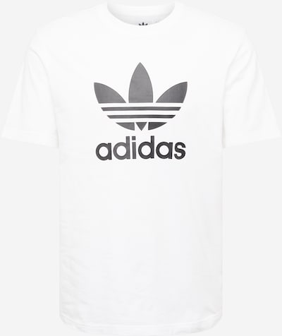 ADIDAS ORIGINALS T-Shirt 'Adicolor Trefoil' in schwarz / weiß, Produktansicht