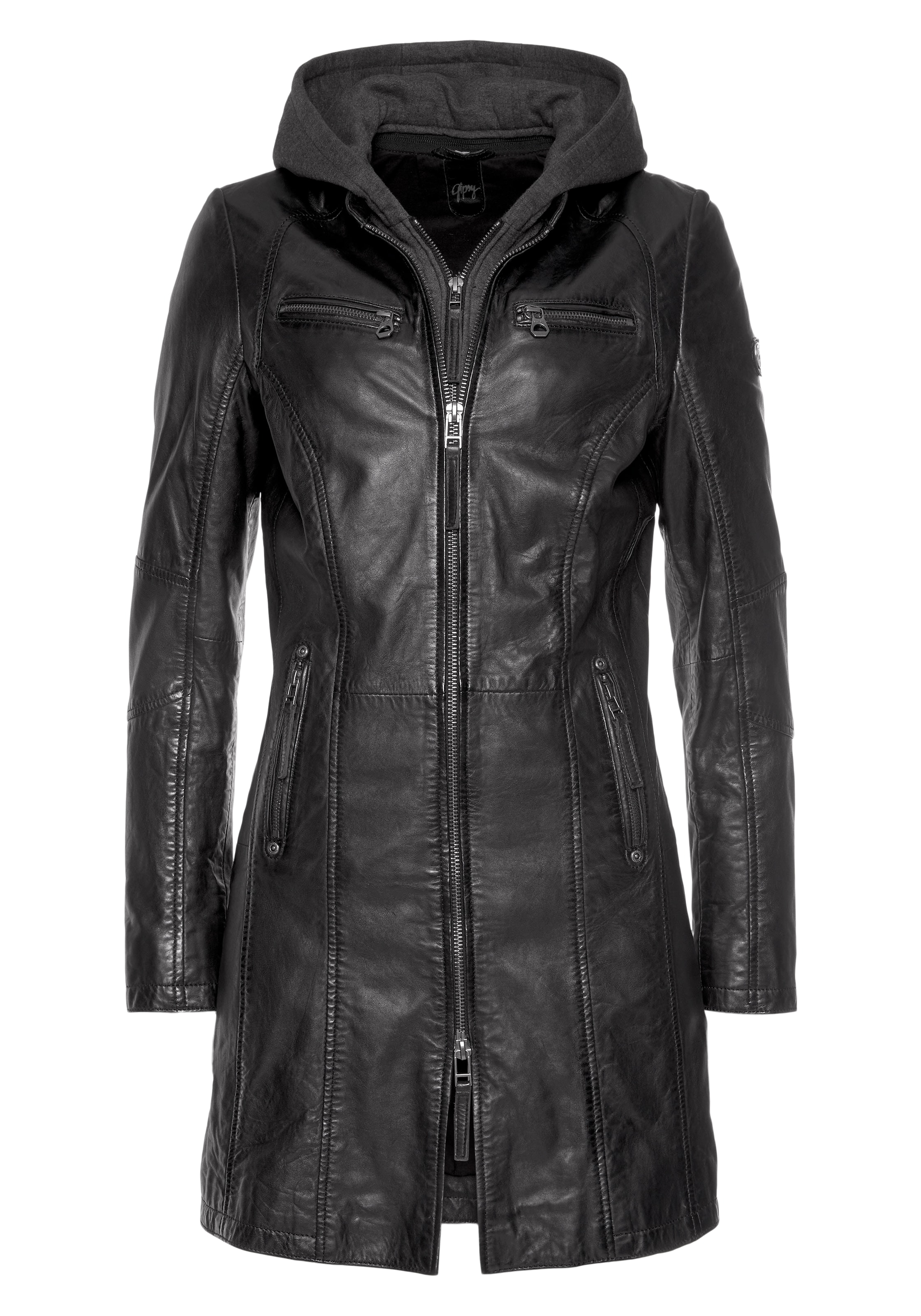 Gipsy by Mauritius Übergangsjacke in Schwarz: Vorderseite