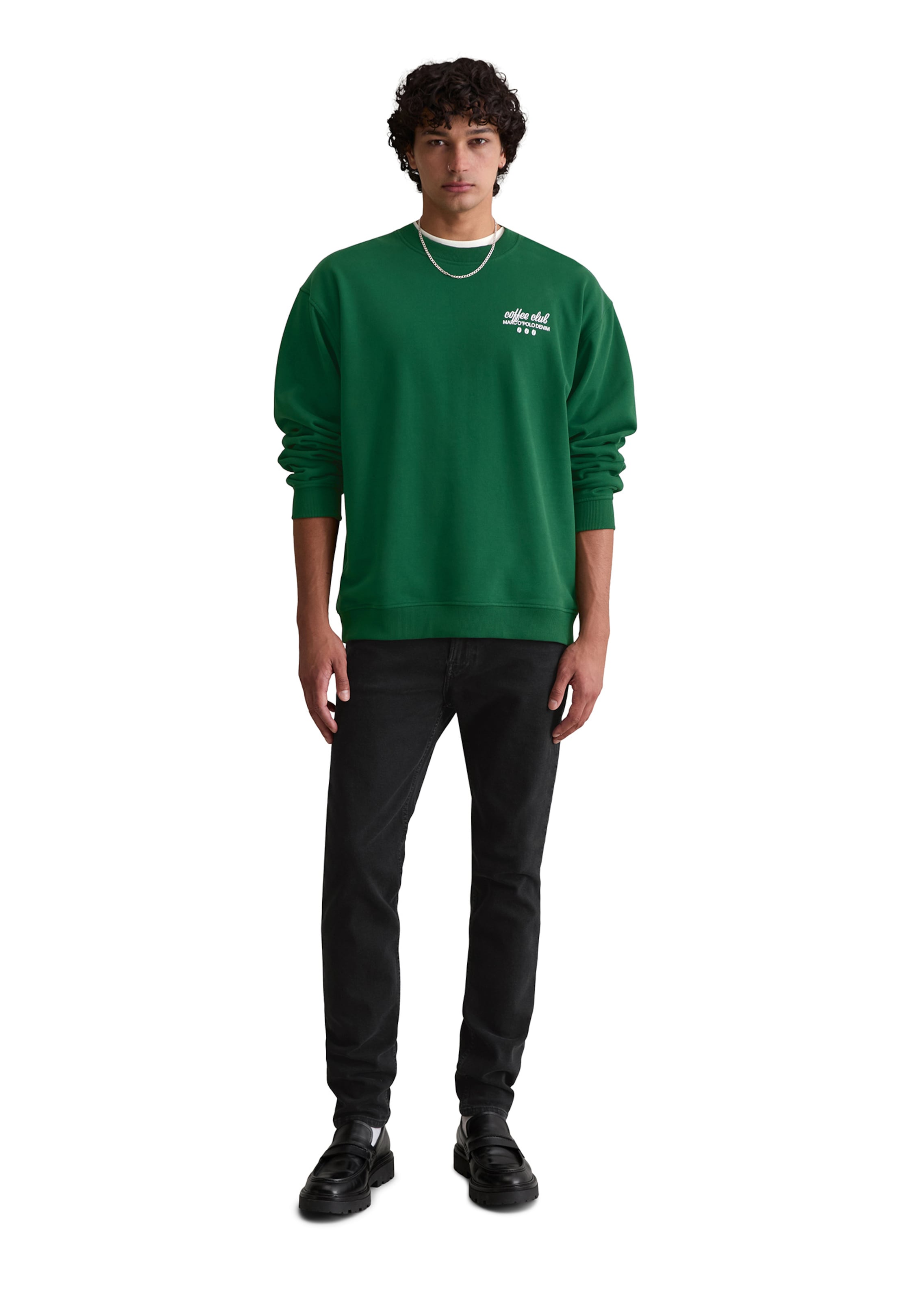 Marc O'Polo DENIM Mikina – zelená