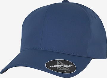 Casquette 'Delta ' Flexfit en bleu : devant