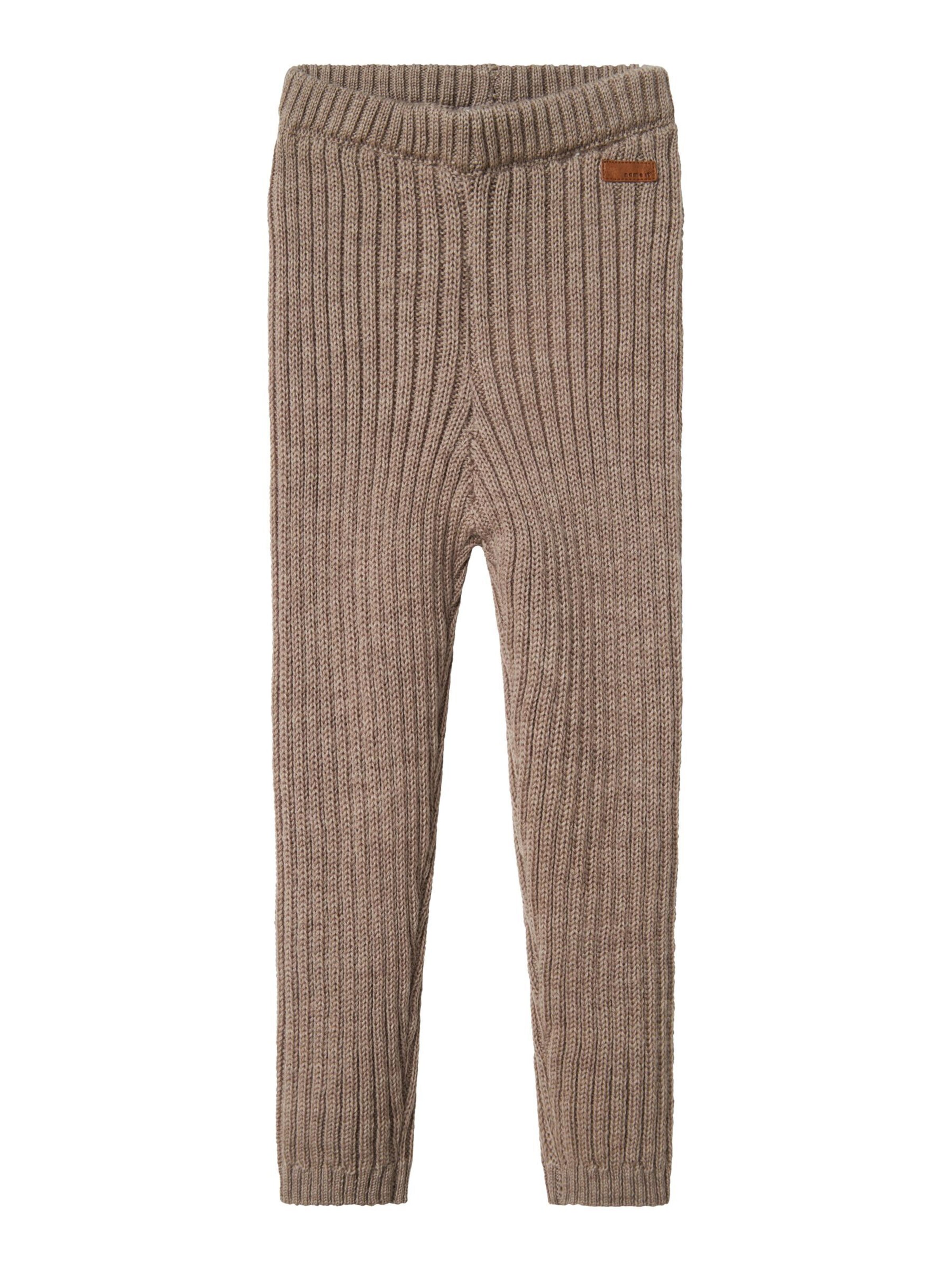 NAME IT Skinny Leggings in Brown: front