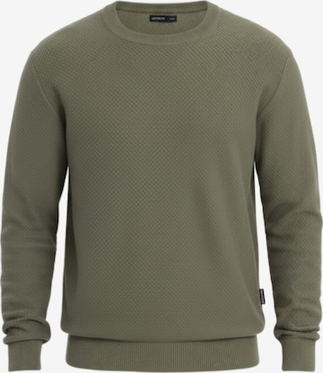 Ombre Pullover 'OM-SWSW-0110' in Grün: Vorderseite