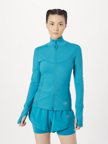 ADIDAS BY STELLA MCCARTNEY Sports sweat jacket 'TruePurpose' in Blue: front