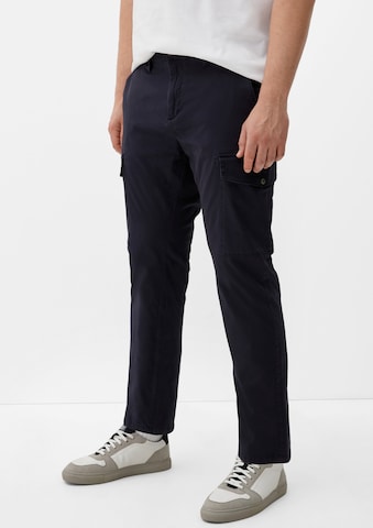 Regular Pantalon cargo ' DETROIT ' s.Oliver en bleu : devant
