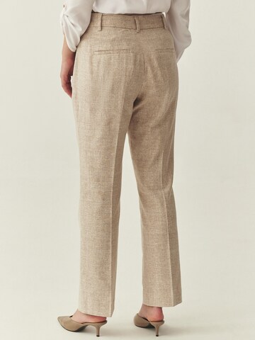 TATUUM Regular Bügelfaltenhose 'Ulatina 1' in Beige