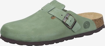 DR. BRINKMANN Clogs 'Nerpio' in Green: front