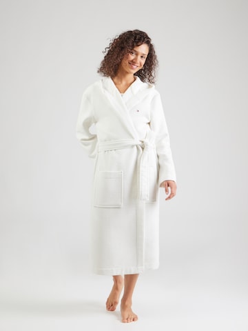 Tommy Hilfiger UnderwearDugi kupaći ogrtač - bijela boja: prednji dio