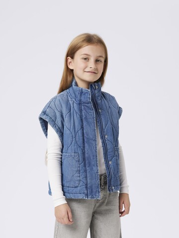 NAME IT Vest in Blue: front
