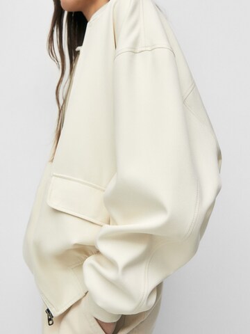 Pull&Bear Between-Season Jacket in Beige